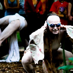 "Butoh Garden Party" Julie Gillum and Erik Mollering